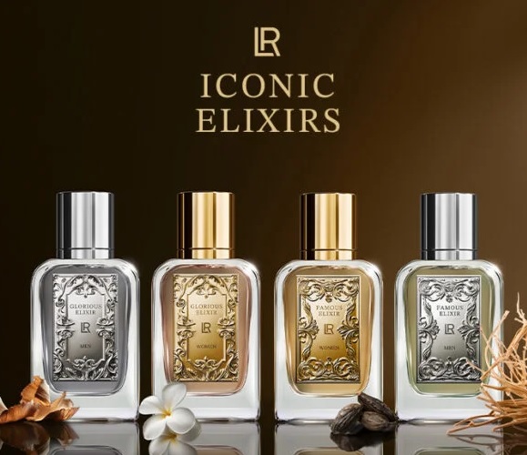 LR Iconic Elixirs — парфюмерная коллекция Glorious и Famous